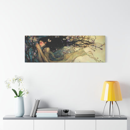 The Slumbering Bloom Canvas Print