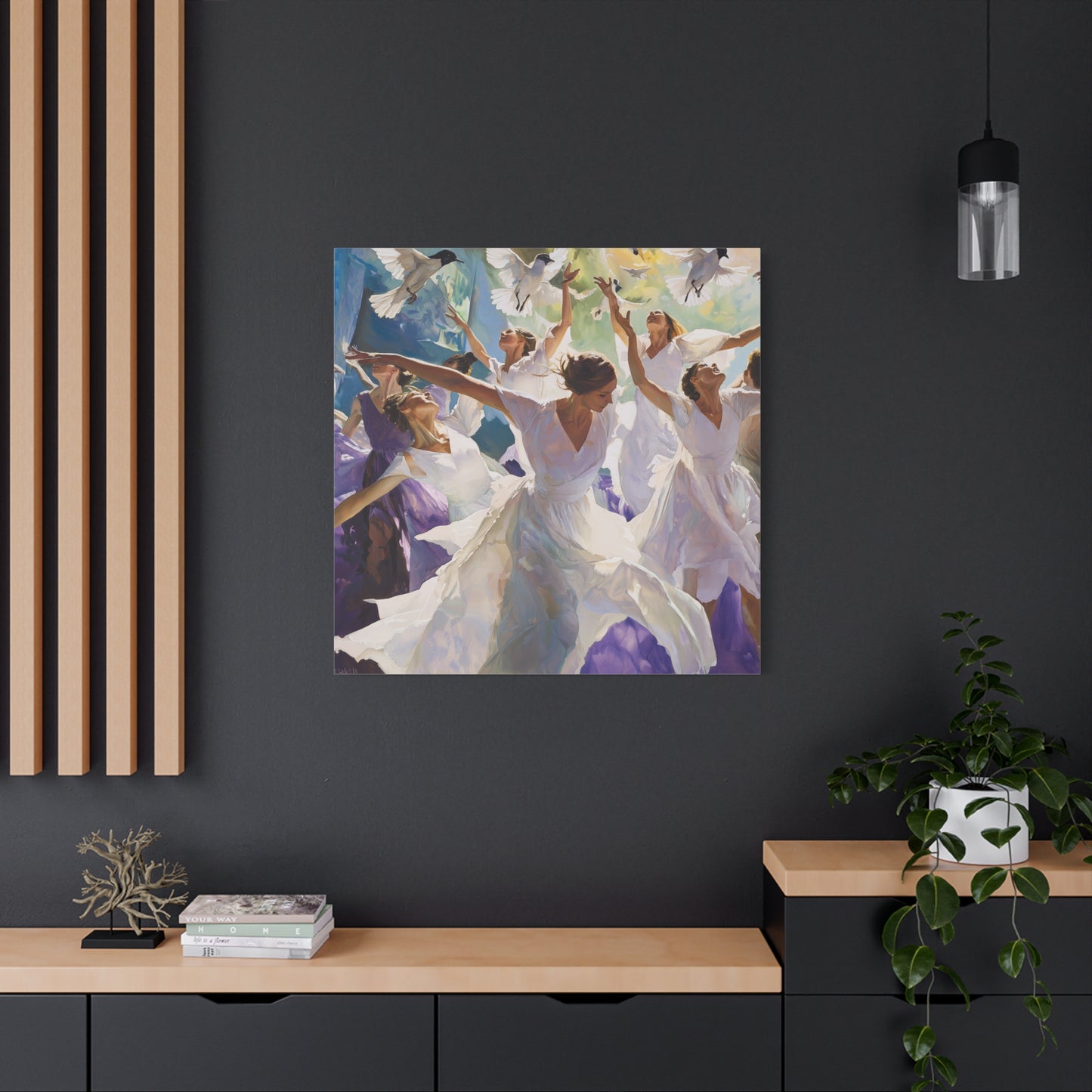 Rise Canvas Print