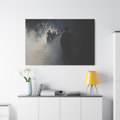 Echoes of Shadows Canvas Print