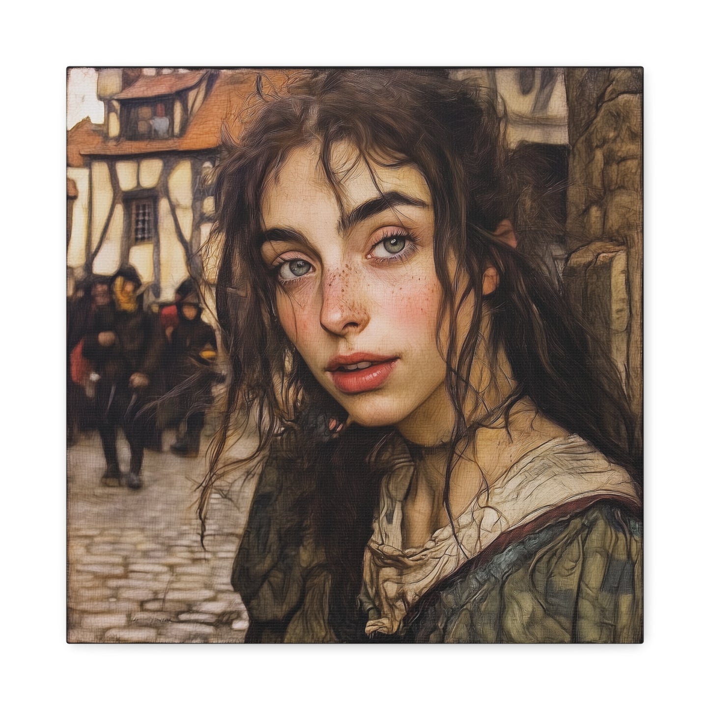 The Whispering Streets Canvas Print