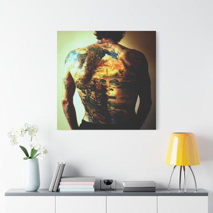 Shadows and Light Canvas Print