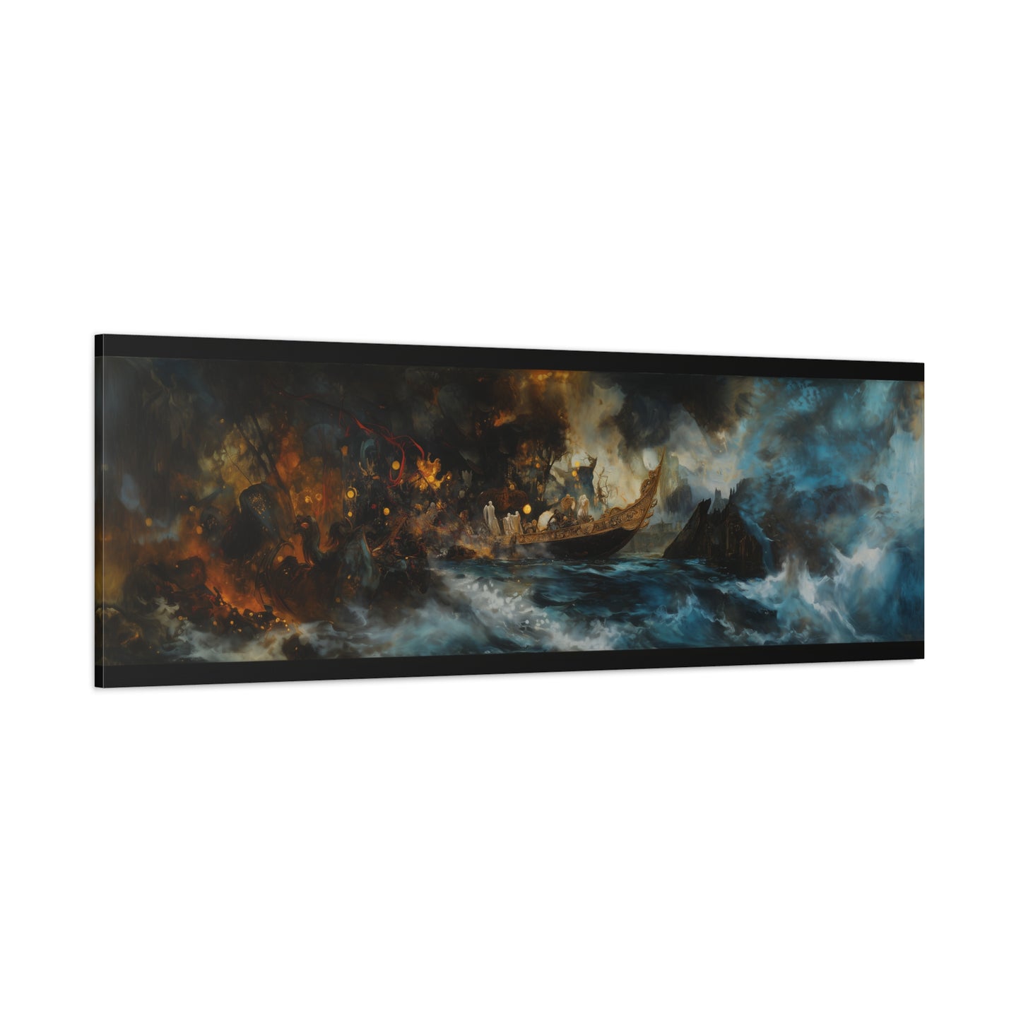 Balance in Tempest Canvas Print