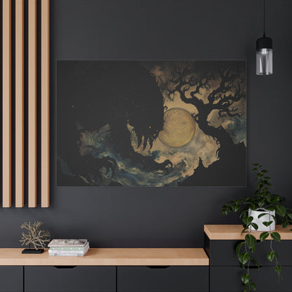 Shadow's Lament Canvas Print