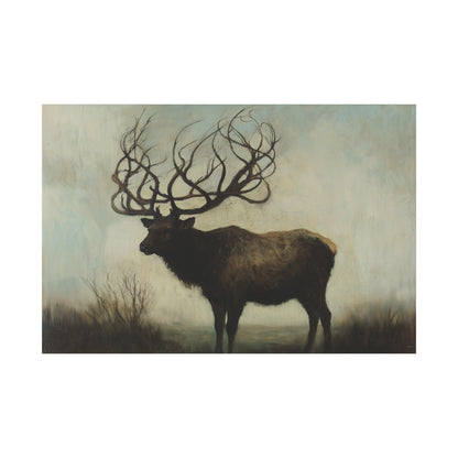 Stag of Yore Canvas Print