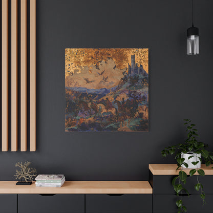 The Golden Realm Canvas Print