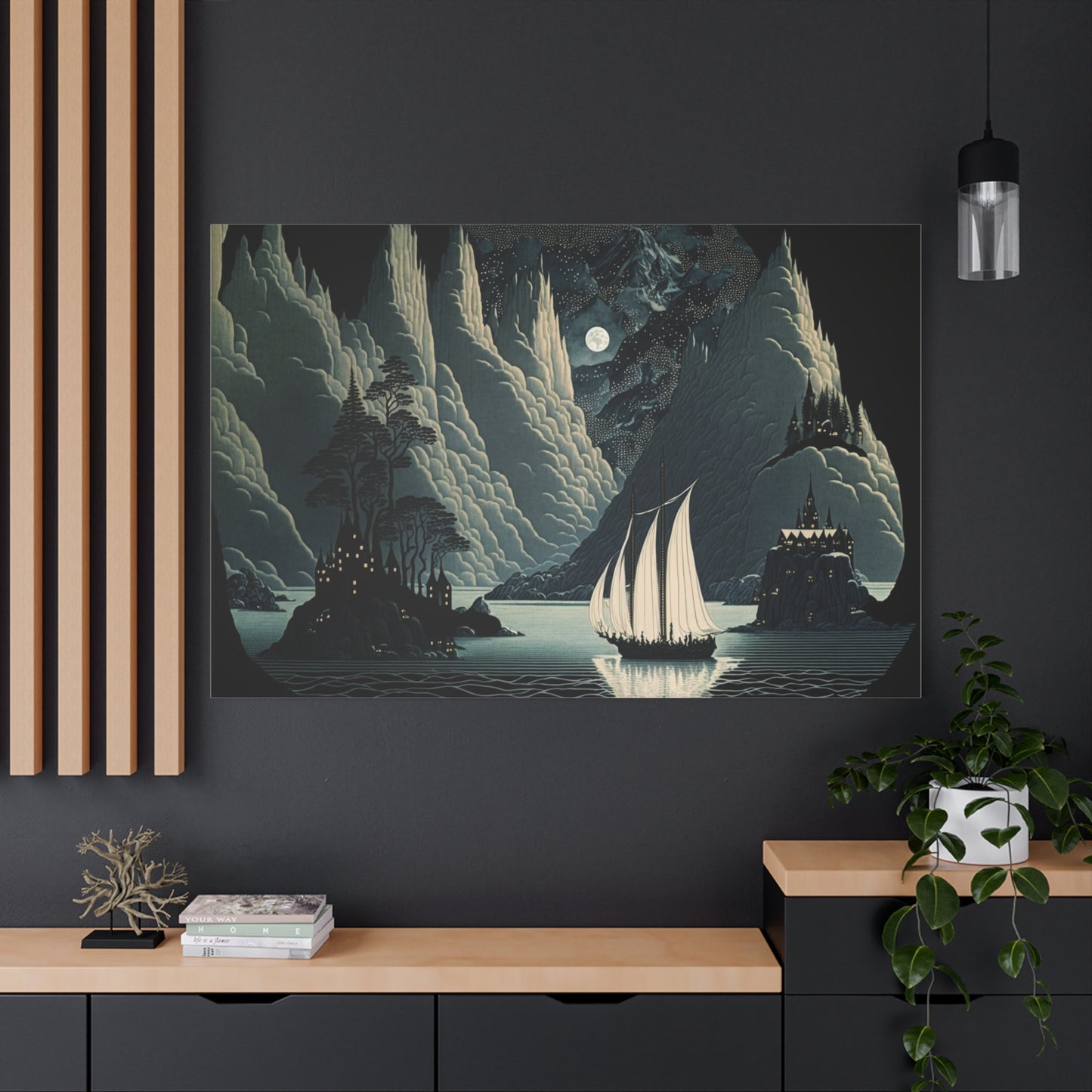 Silent Passage Canvas Print