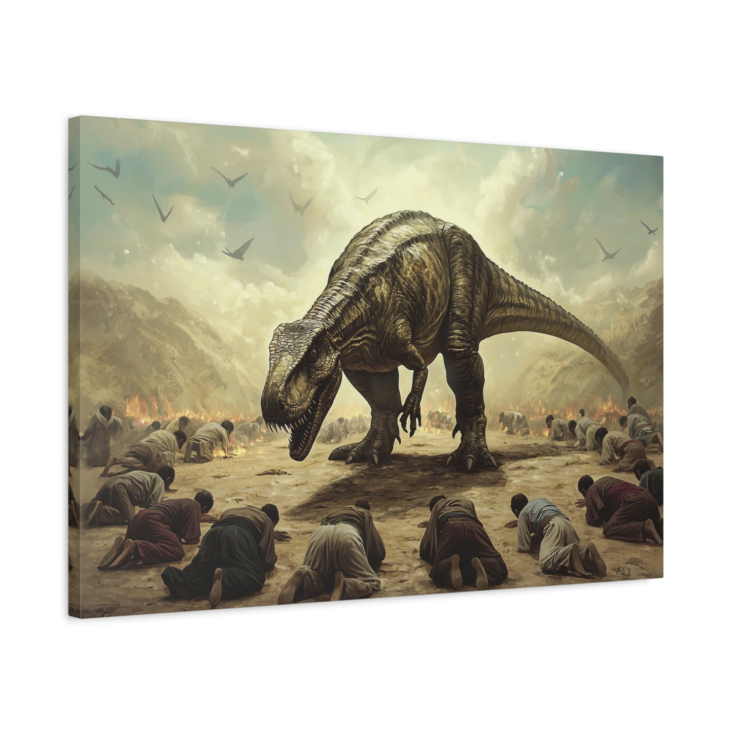 Awe in Dust Canvas Print