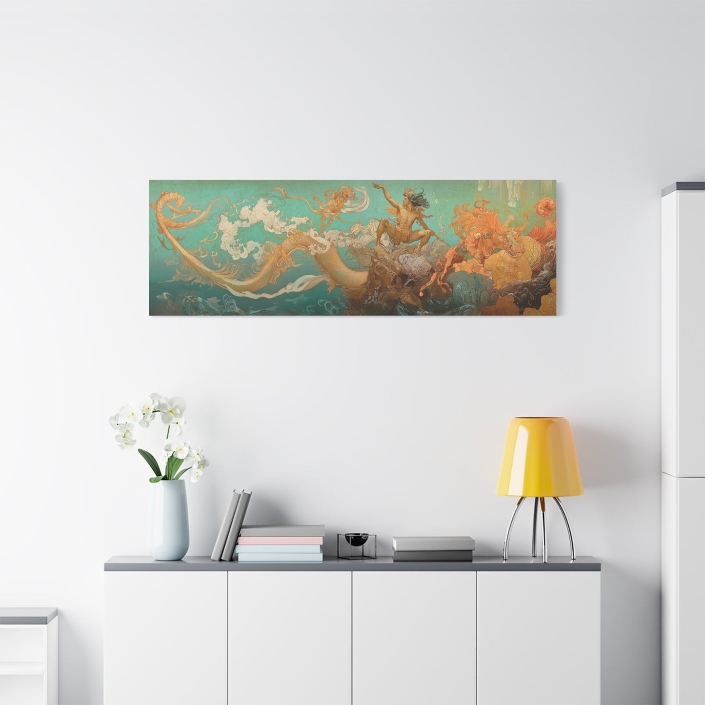 Balance of Waves Canvas Print