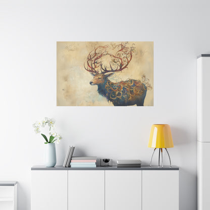 Elk of Eldar Canvas Print