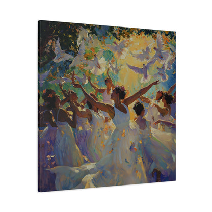 The Dance of Dreams Canvas Print