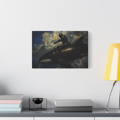 The Skyward Quest Canvas Print