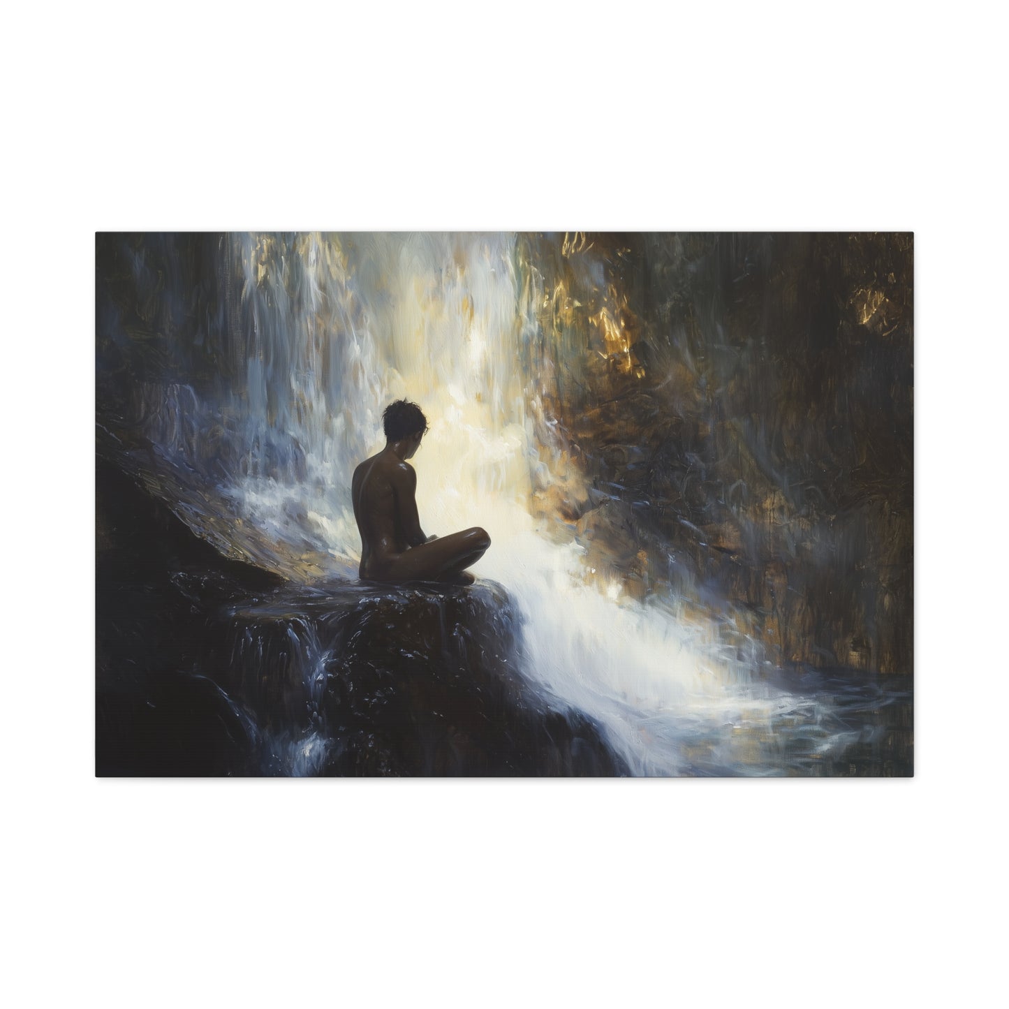 Abyssal Meditation Canvas Print