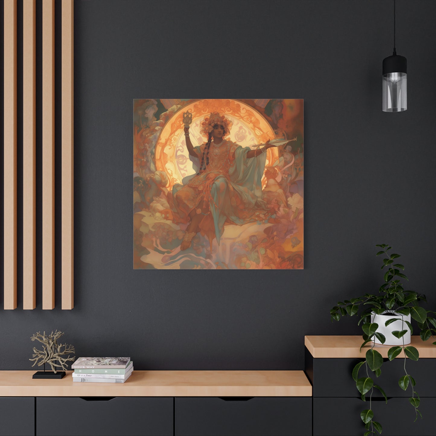 Balance of Worlds Canvas Print