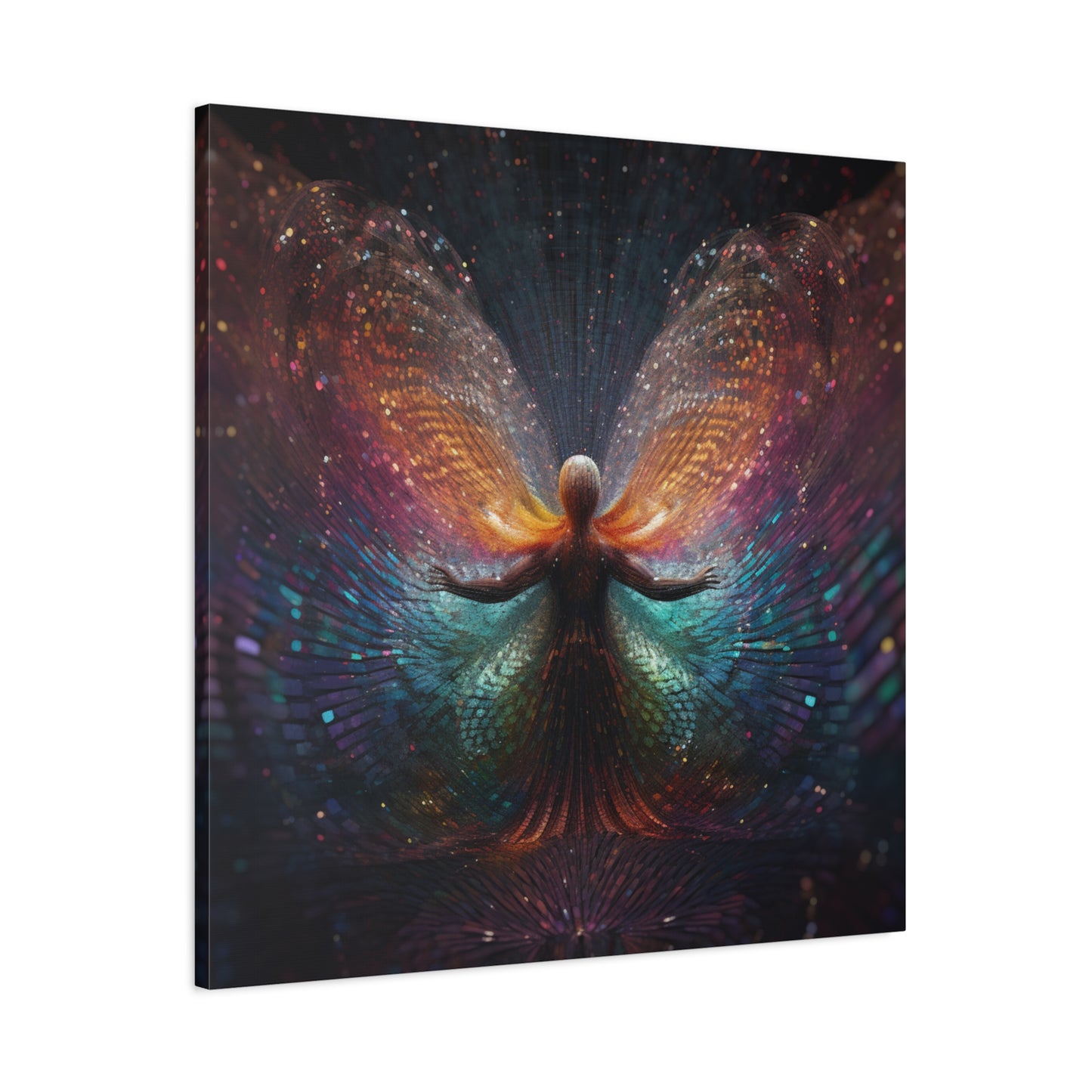 The Cosmic Unveiling Canvas Print