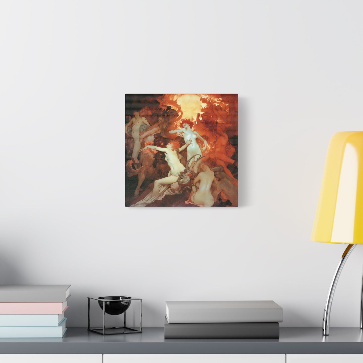 Dance of Shadows Canvas Print