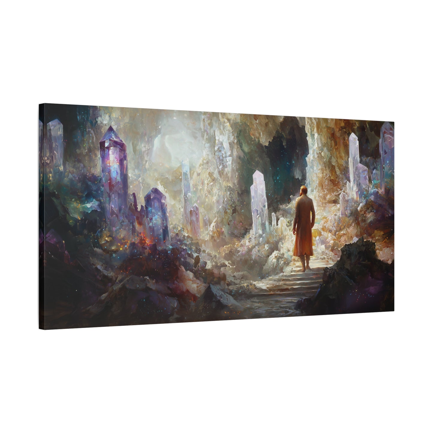 Crystals of Dream Canvas Print