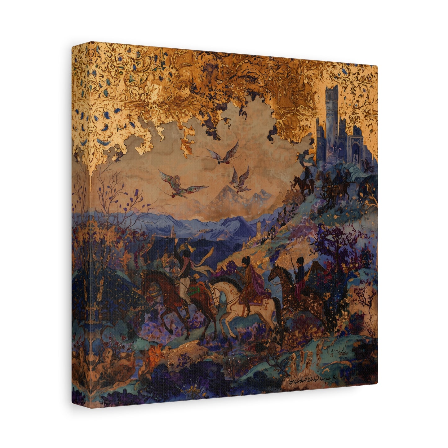 The Golden Realm Canvas Print