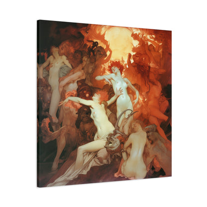 Dance of Shadows Canvas Print