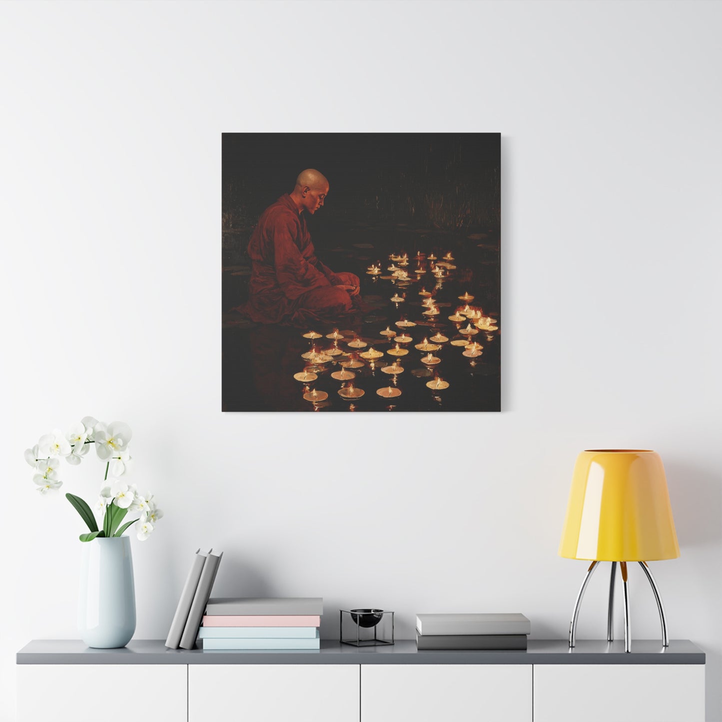 Shadows of the Ancients Canvas Print