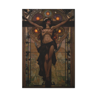 Silent Divinity Canvas Print