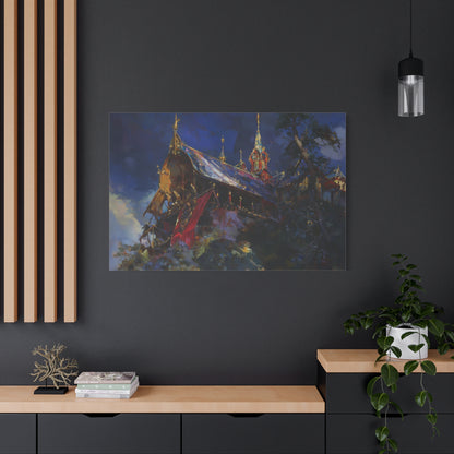 Noble Stronghold Canvas Print