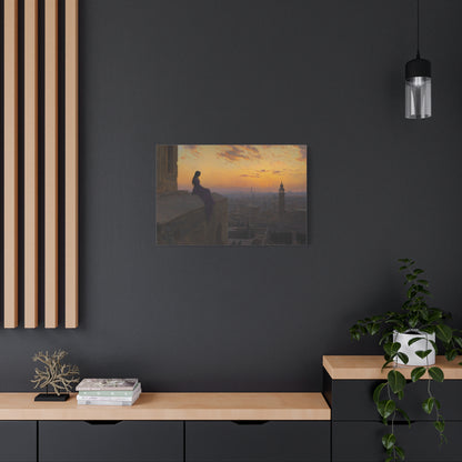 Silent Solitude Canvas Print