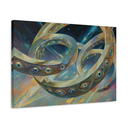 The Dreaming Spiral Canvas Print