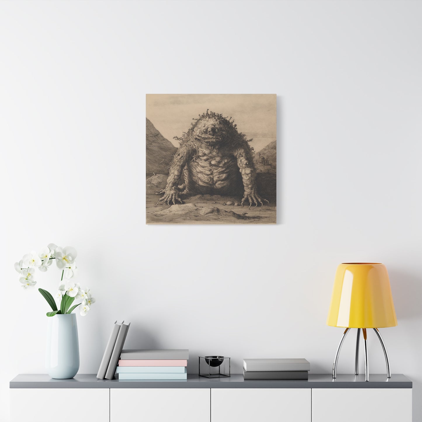 Dream of the Grotto Canvas Print