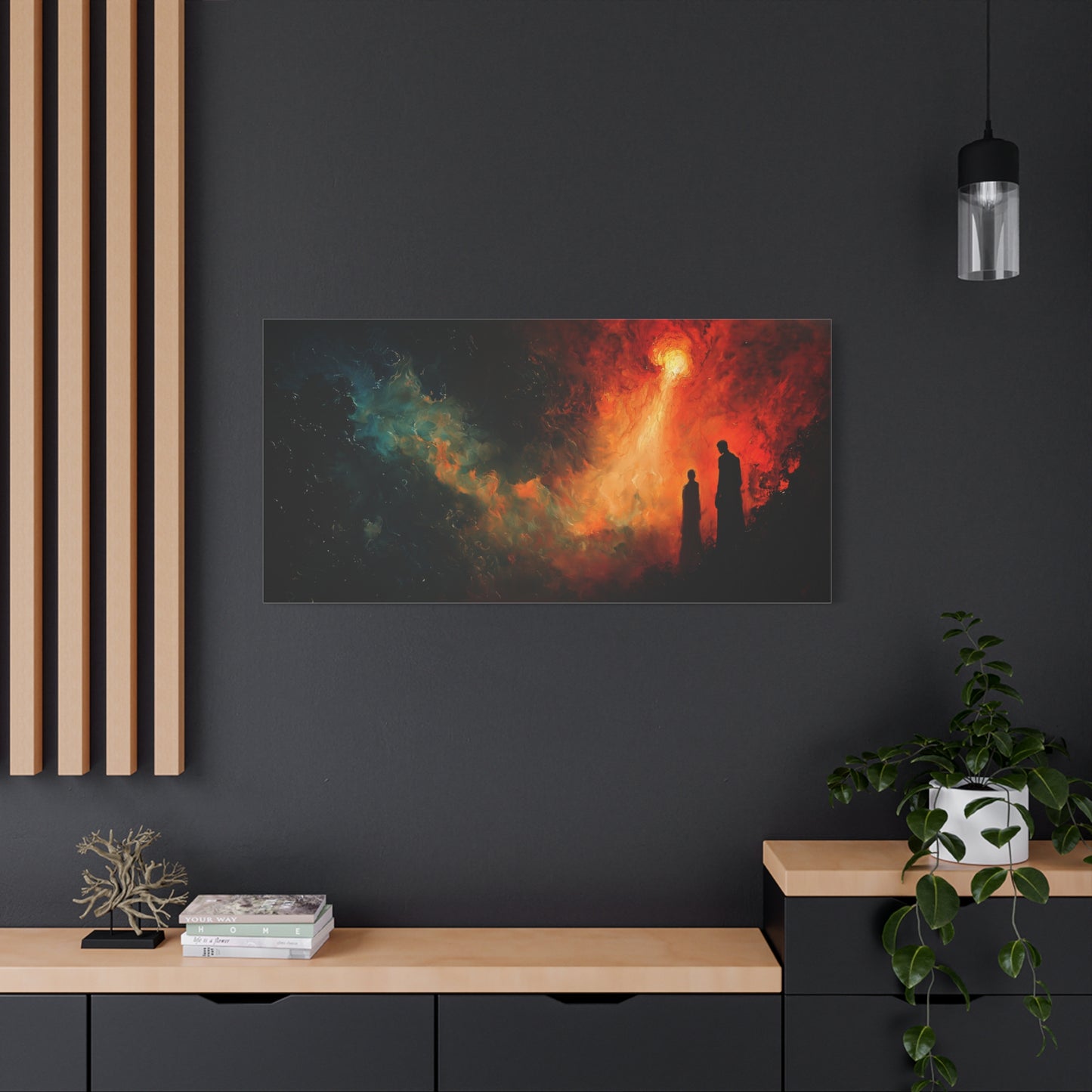 The Unfathomed Abyss Canvas Print