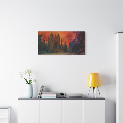 Towers of Eldoria Canvas Print