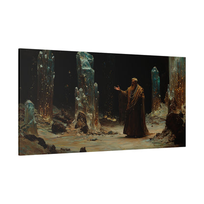 The Crystal Whisper Canvas Print