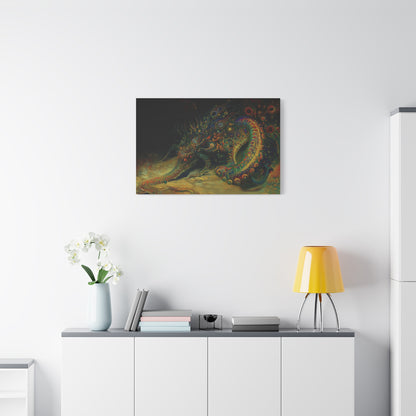 Serpent of the Lore Canvas Print