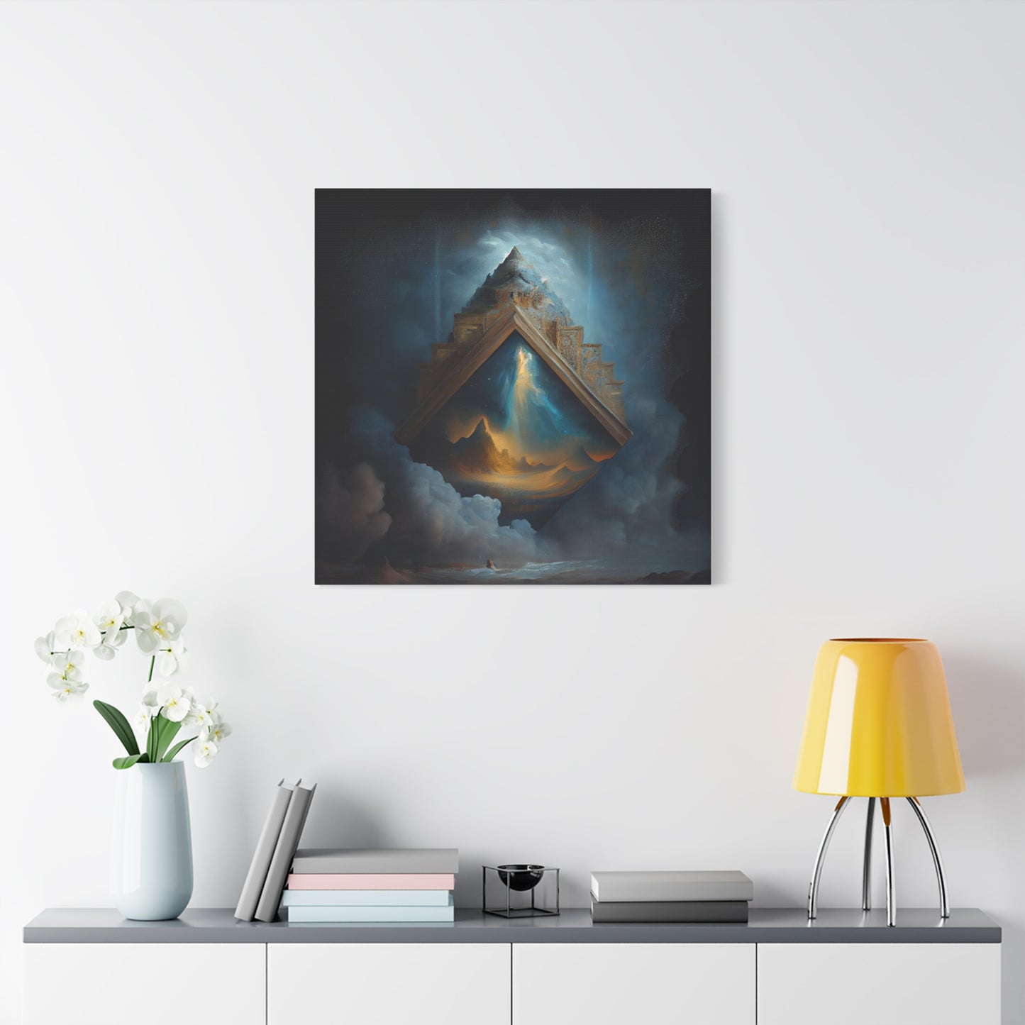 Mountain's Heart Canvas Print