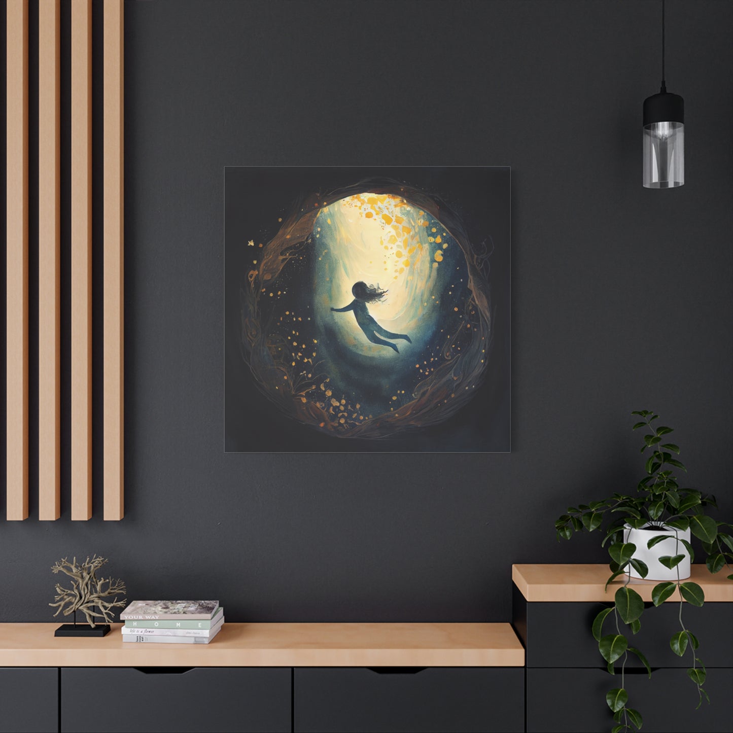 Into the Unknown Canvas Print