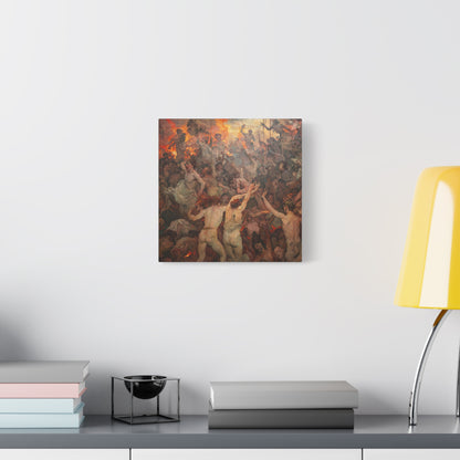 Dance of Chaos Canvas Print