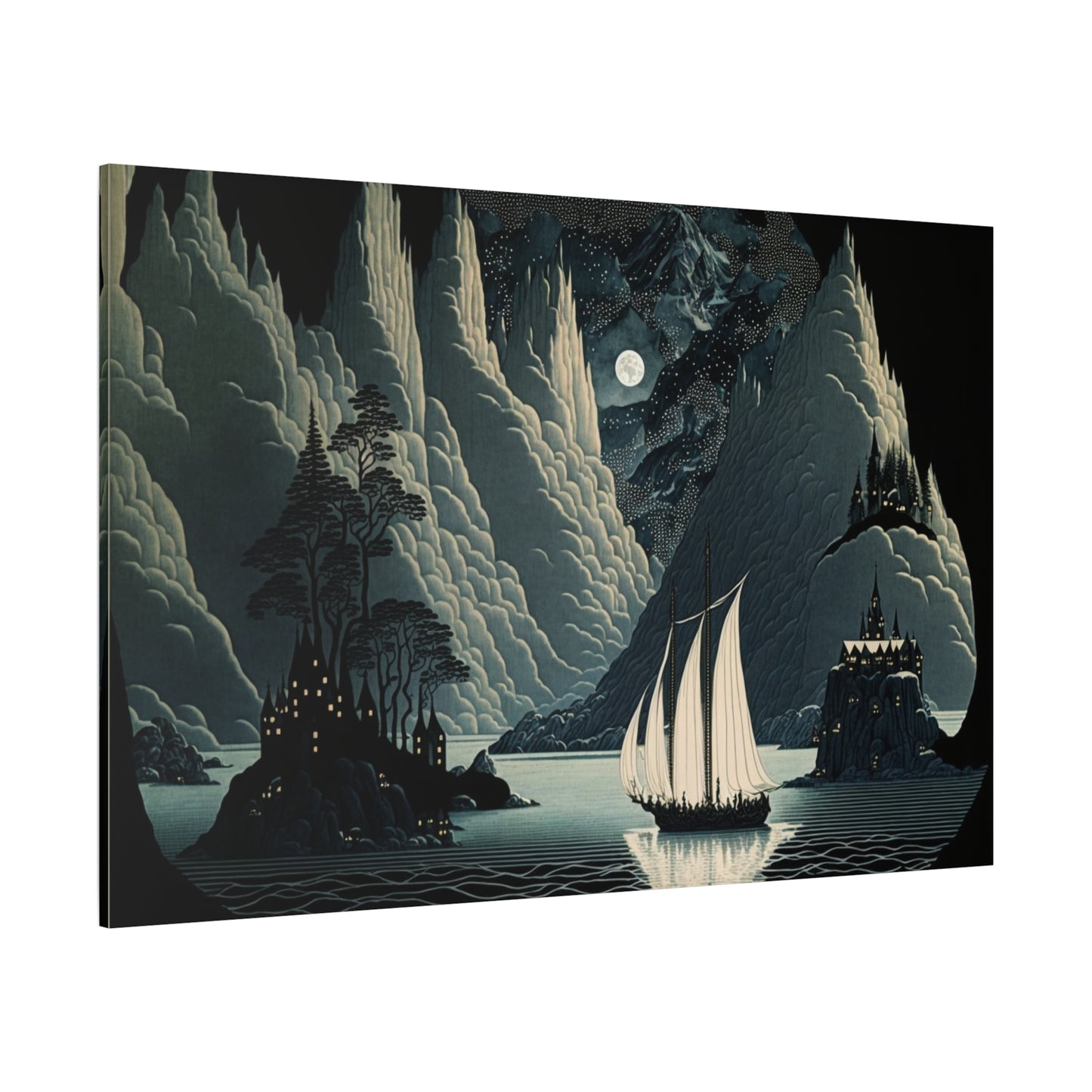 Silent Passage Canvas Print