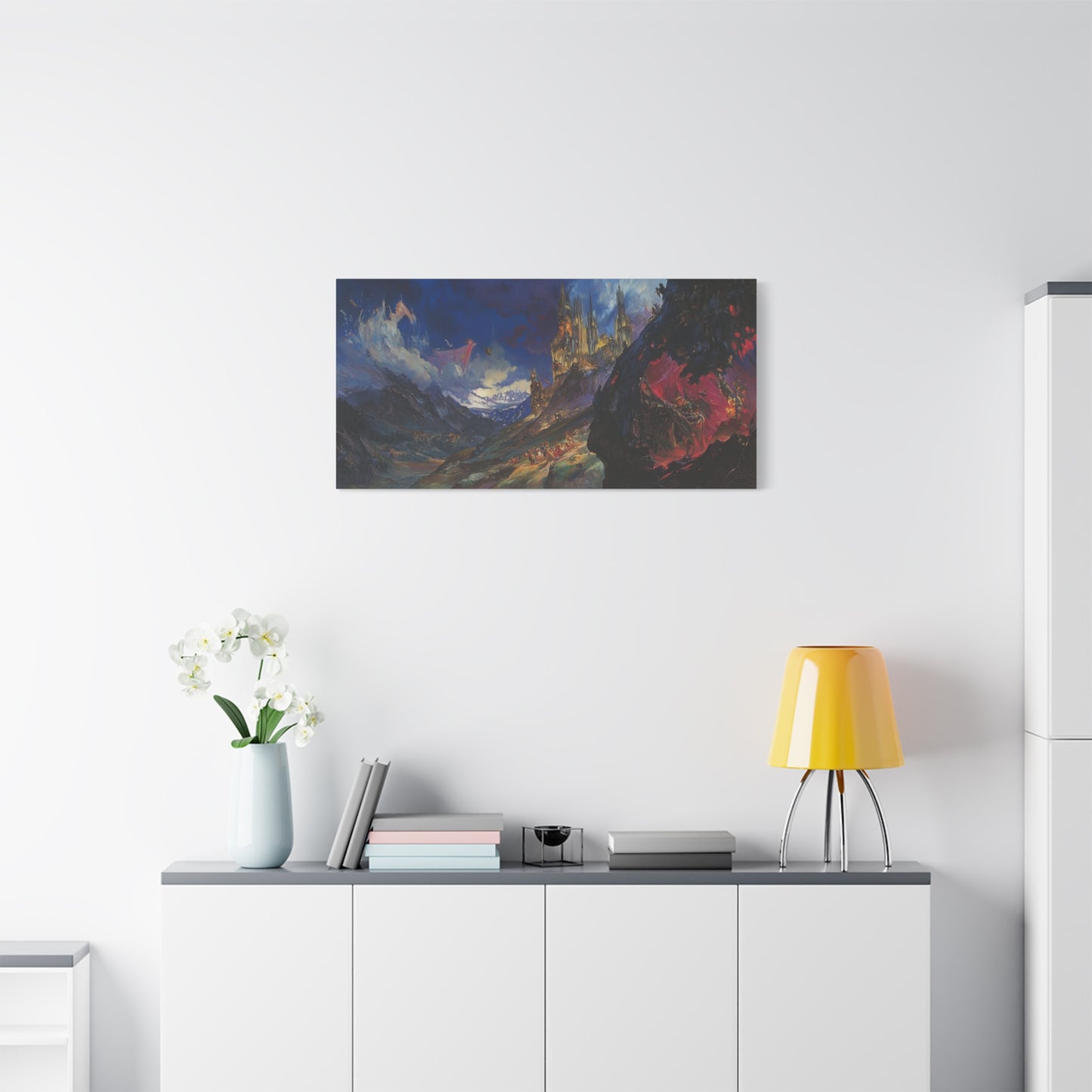 Fortress of Eldar Canvas Print