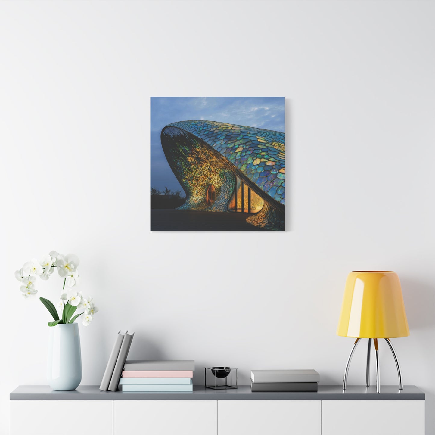 The Scaled Dome Canvas Print