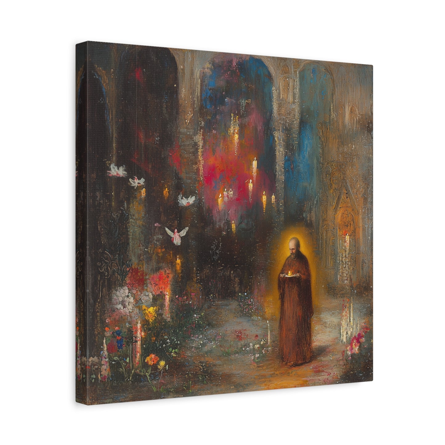 Candles of the Dreaming Canvas Print