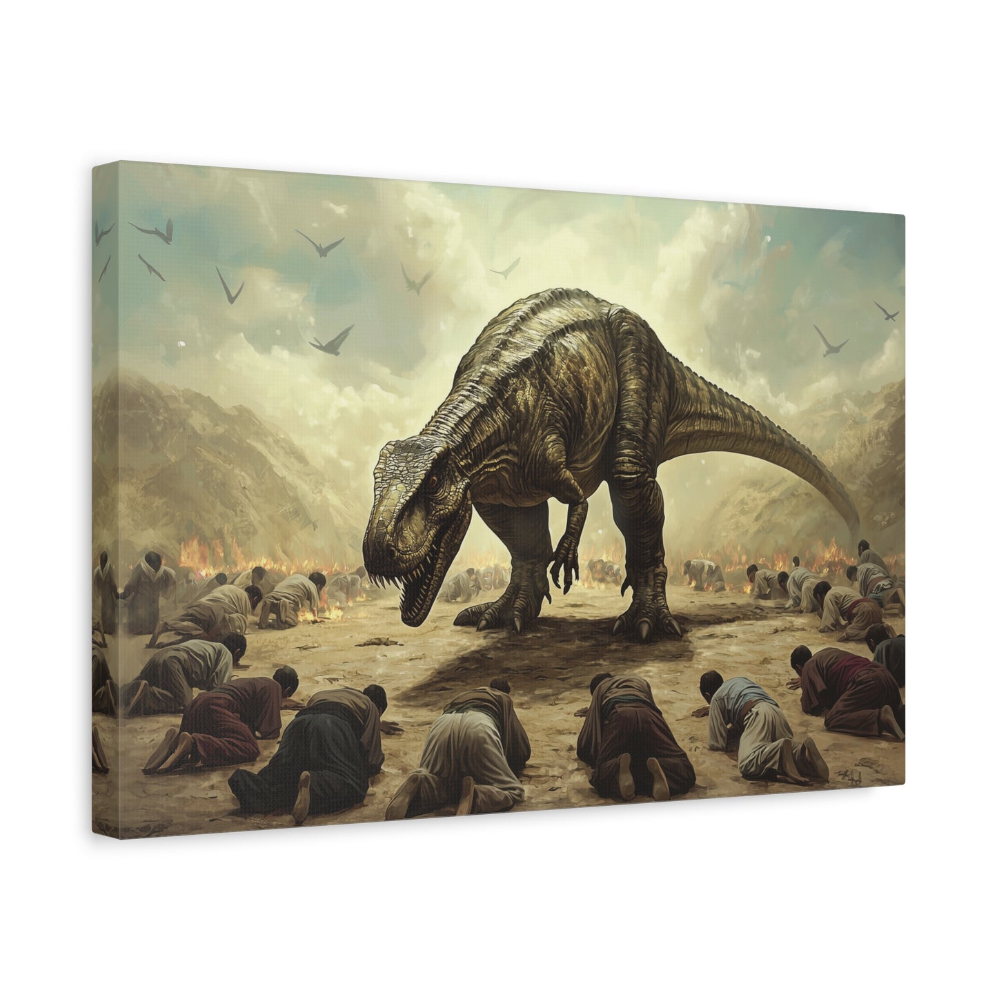 Awe in Dust Canvas Print