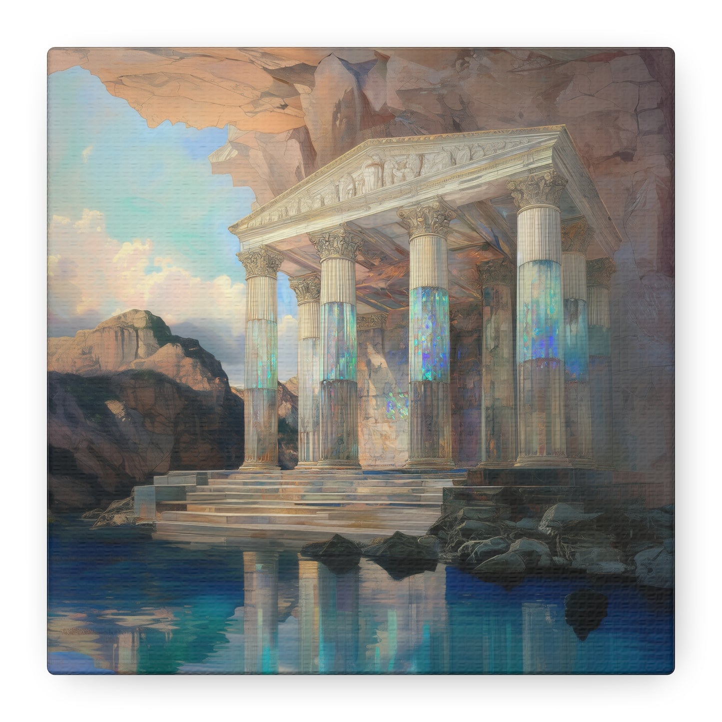 Echoes of Dreamstone Canvas Print