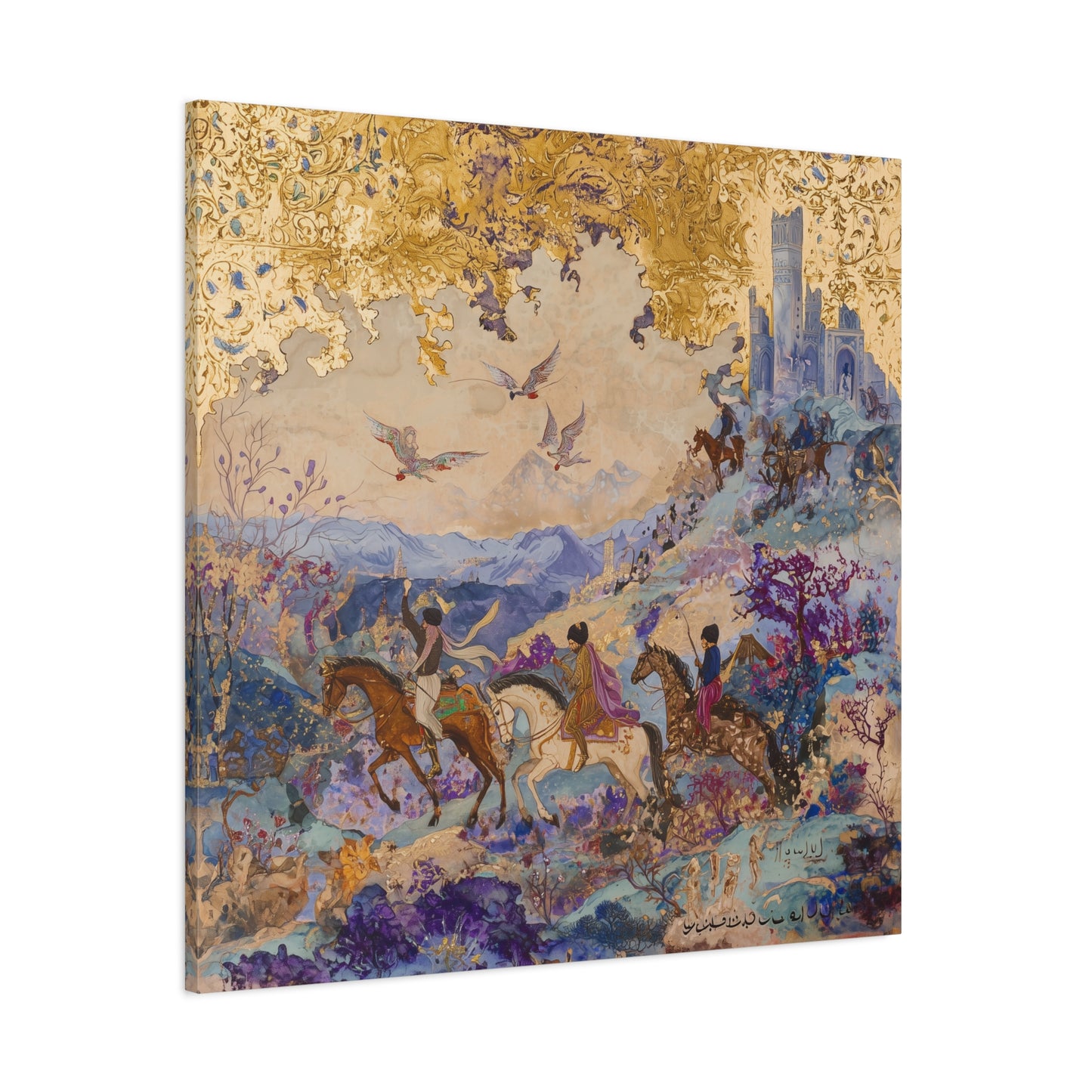 The Golden Voyage Canvas Print