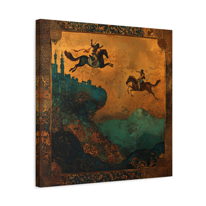 Riders of Midnight Canvas Print