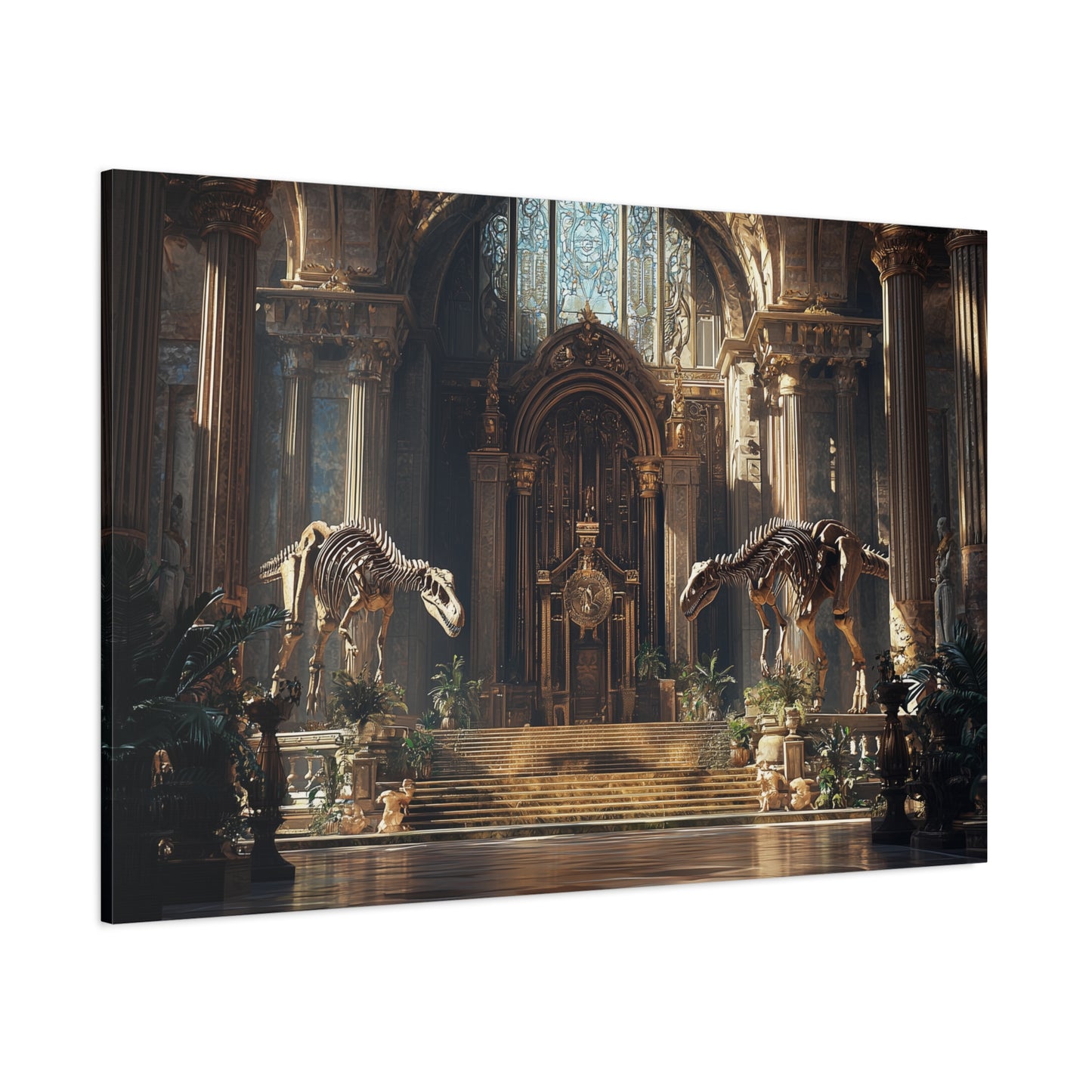 Eldritch Throne Canvas Print