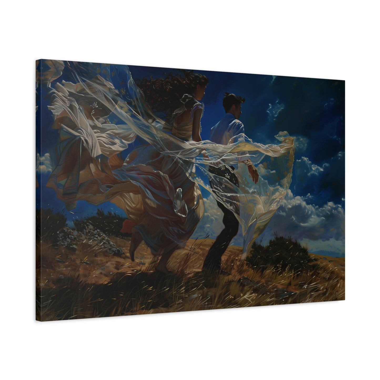 The Dance of Dreams Canvas Print