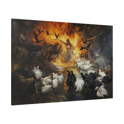 Eldritch Flock Canvas Print