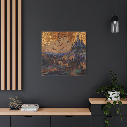 The Golden Realm Canvas Print