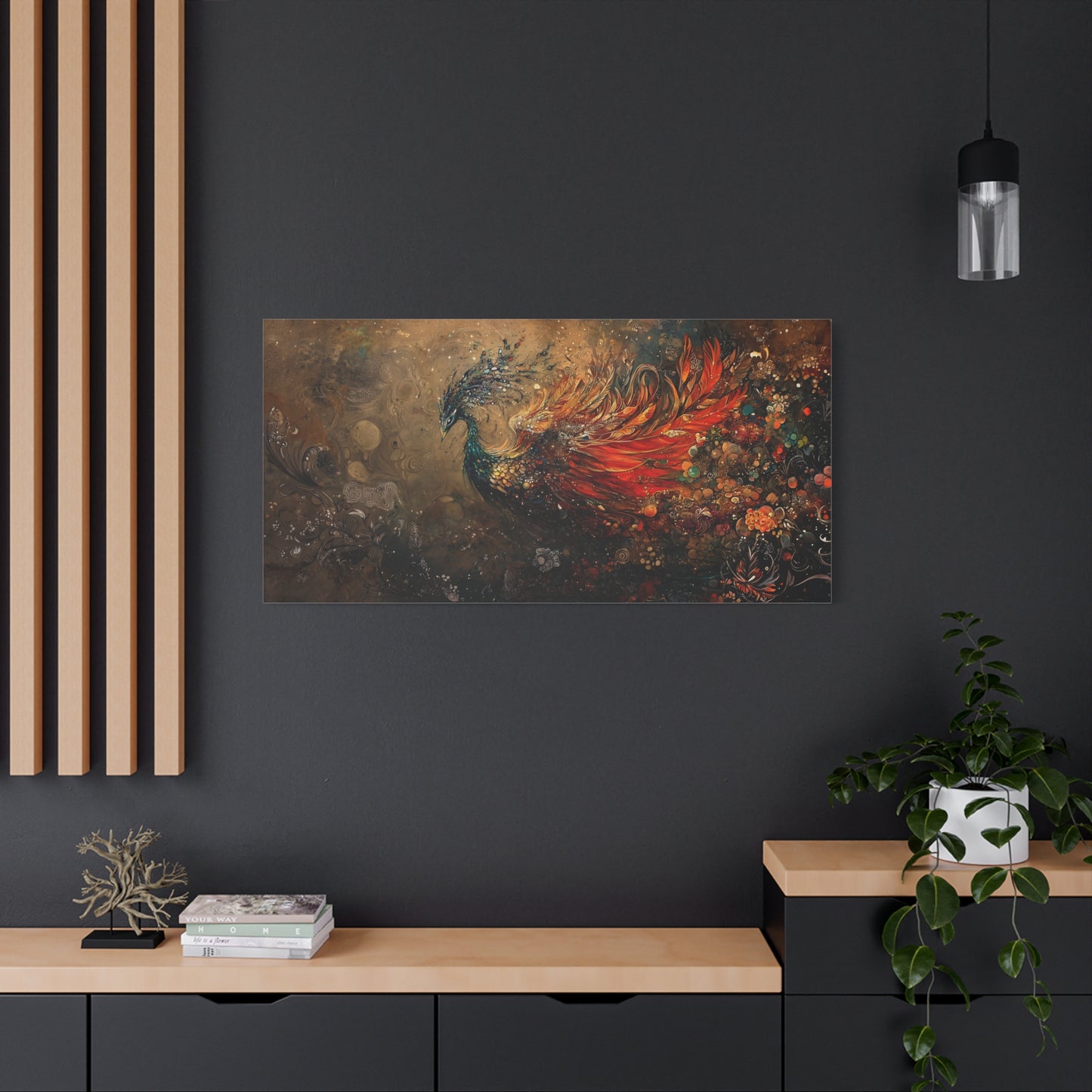 Rise from Ashes Canvas Print