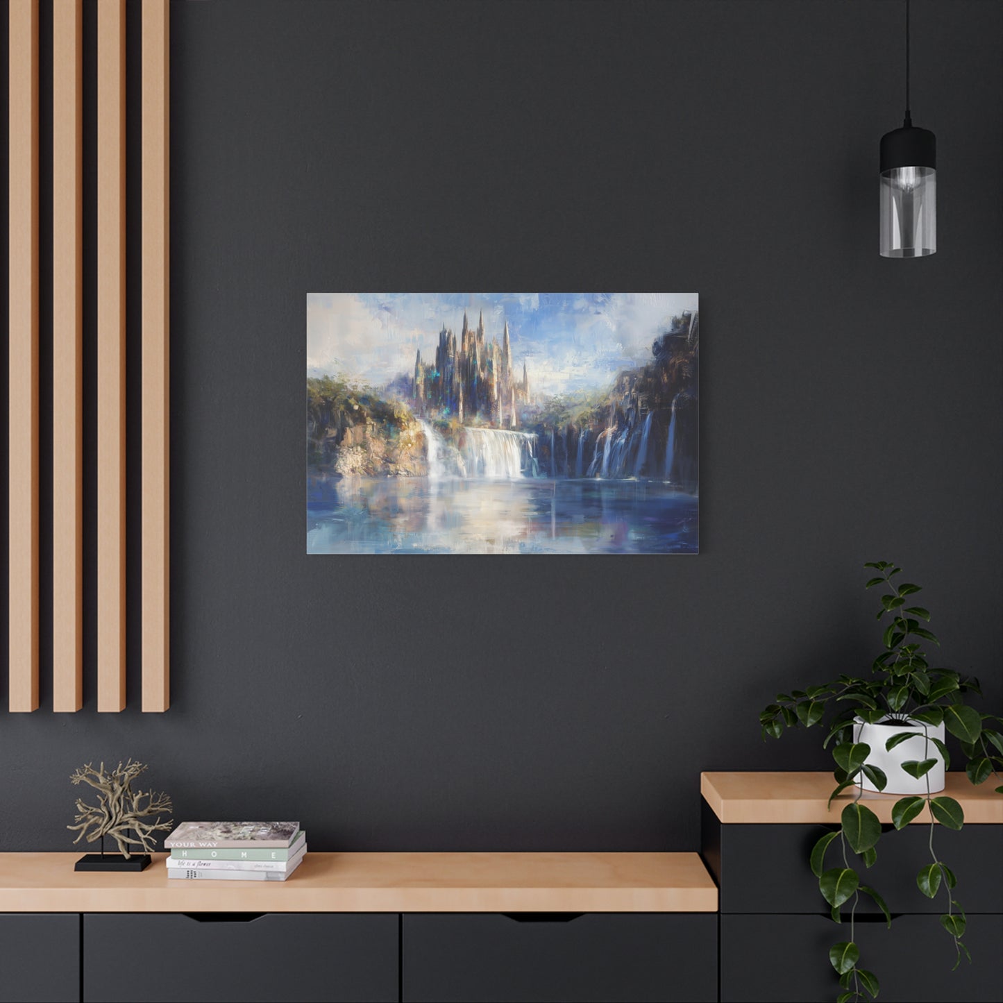 Rivendell's Lightfall Canvas Print