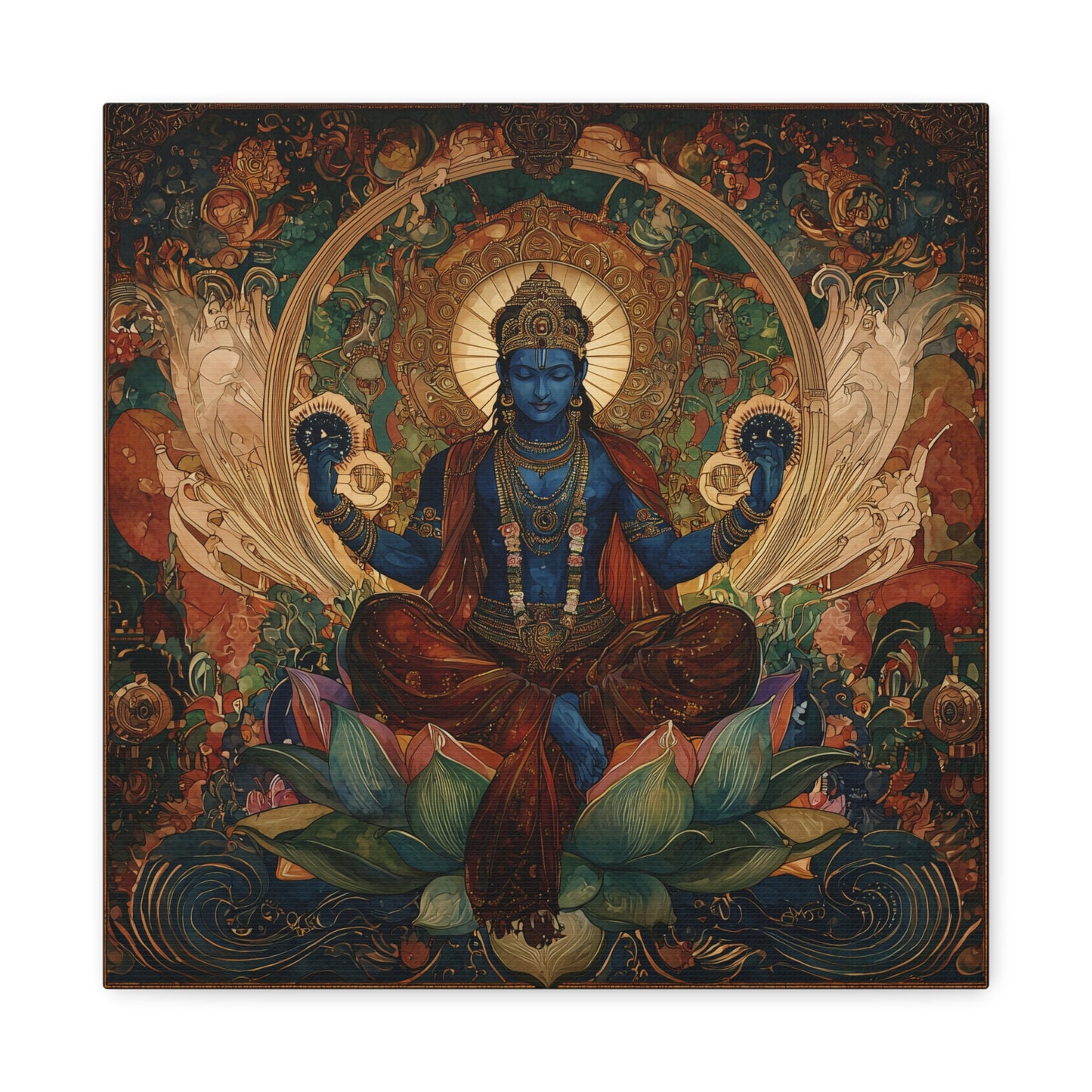 Tales of the Divine Canvas Print